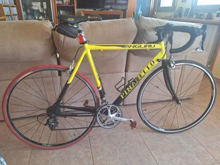 Bicicleta Carretera Pinarello Angliru Amarilla