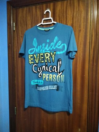 Camiseta Hombre Talla M Inside Every Cynical Perso