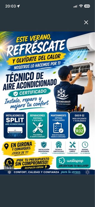 SERVICIOS DE AIRE ACONDICIONADO