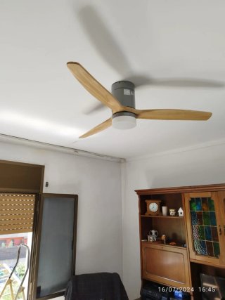 INSTALADOR VENTILADOR DE TECHO