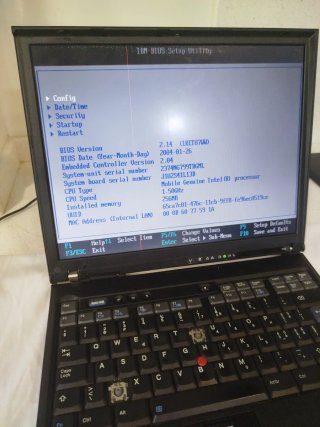 IBM THINKPAD T40