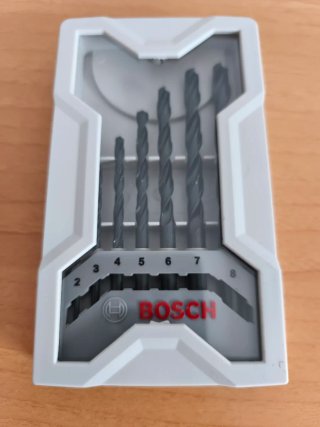 Juego Brocas Bosch Madera/Hierro Puntas