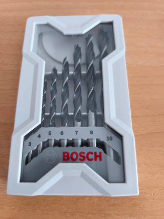 Juego Brocas Bosch Madera/Hierro Puntas