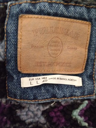 Cazadora Vaquera Pull&Bear Talla L