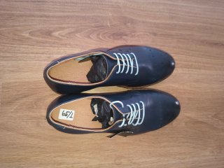 Zapatos de vestir Martinelli azul y marrón