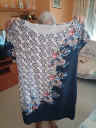 Vestido Galania estampado floral talla M