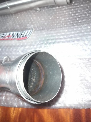 Codos Escape Giannelli Honda VTR SP01