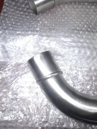 Codos Escape Giannelli Honda VTR SP01