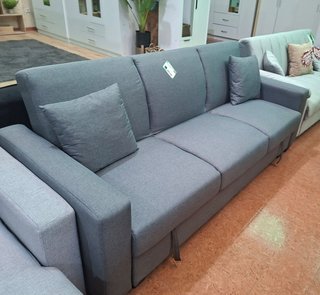 Sofá Cama Gris con Arcón