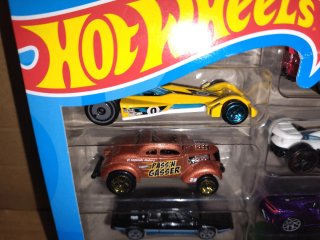 Confezione da 10 Auto Hot Wheels