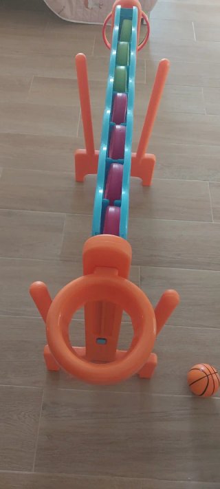 Multijuego con juego Conecta, Canasta y Aros