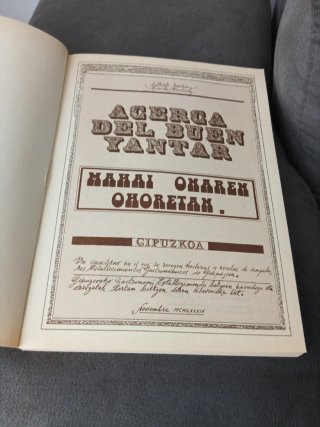 Acerca del Buen Yantar - Gastronomía Gipuzkoa