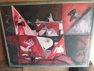 Pintura abstracta moderna