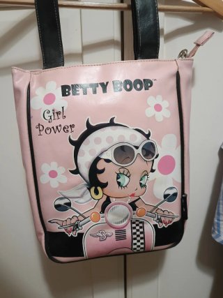 Bolso Betty Boop Rosa y Negro