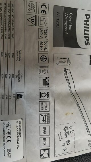 Lámpara LED WT120C 840 PSU