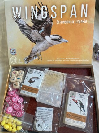 Wingspan: Juego de mesa con 3 expansiones