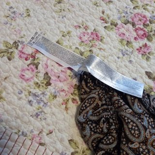Vestido estampado largo por la rodilla