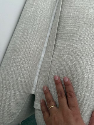Sofá modular beige tela