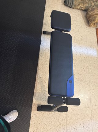 Banco de gimnasio ajustable