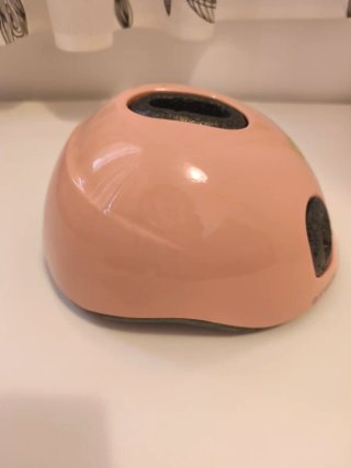 Casco Bici Bebé Btwin 2XS 44-49cm Rosa
