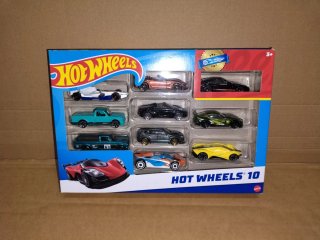 Confezione da 10 auto Hot Wheels
