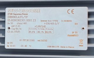 Motor Eléctrico SEW EUROCOME DRN90L4 1.5 kW