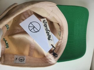 Gorra Polar Skate Co. Beige y Verde