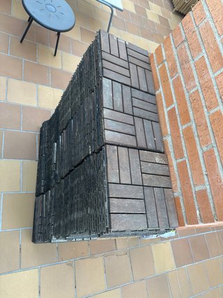 Baldosas suelo madera haya