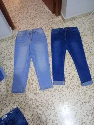 Pantalones vaqueros azules