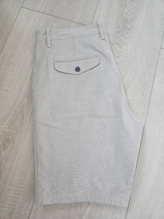 Pack 2 Bermudas Zara T42 Beige y Azul
