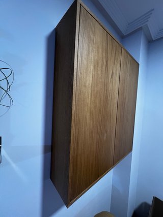 Mueble chapa roble barnizado
