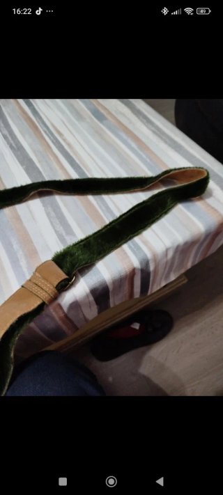 Bolso Camel con Tortuga Bordada