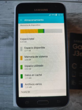 Samsung Galaxy J3 6 Negro