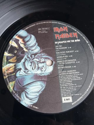 Iron Maiden - No Prayer For The Dying LP Ed.España