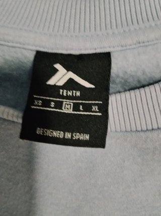 Camiseta Tenth Hombre Talla M Azul