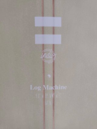 Tabla de surf Indio Log Machine Green