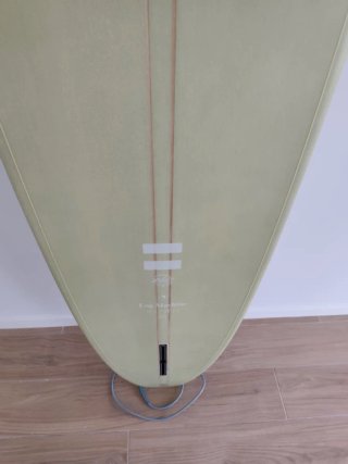 Tabla de surf Indio Log Machine Green