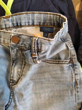 6 paia pantaloncini bimbo 7/8 anni
