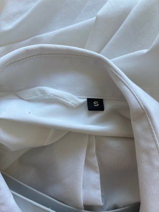 Camisa blanca hombre talla S