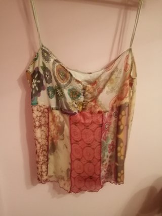 Top tirantes estampado floral T38