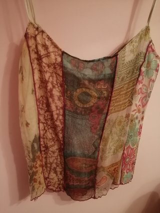 Top tirantes estampado floral T38