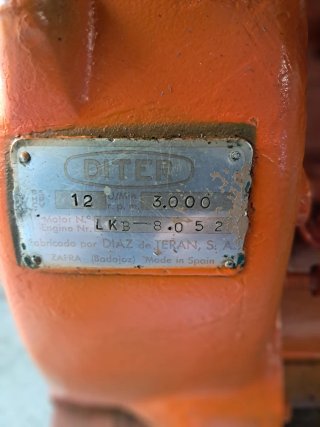 Motor Diter para dumper o bomba