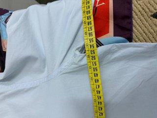 Camisa Lacoste Azul Manga Larga