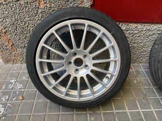 Llantas de aleación plateadas 5x112