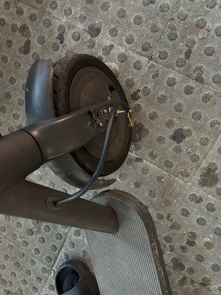 Patinete eléctrico para piezas