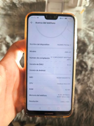 Huawei P20 Lite 64GB Azul