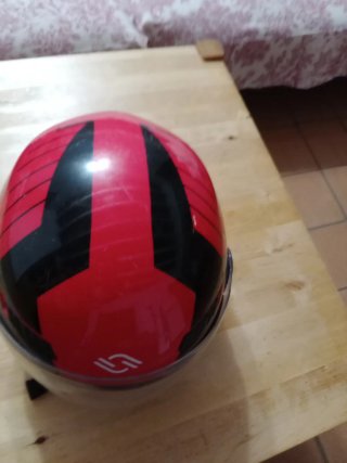 Casco Moto Oxford SH62 Rojo/Negro