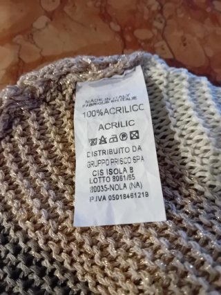 Maglioncino EXTASY a righe taglia unica