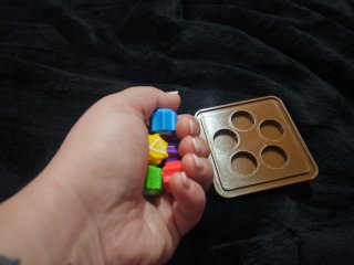 Juego Gonggi del Juego del Calamar