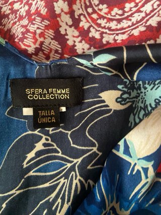 Kimono Sfera floral talla única